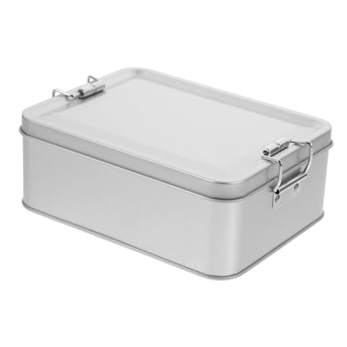 SECFOU  uLrXPbg{bNX storage box ȃNbL[{bNX ӂt̃uL̗e ӂt[{bNX LjX^[  LfB[W[ Silver