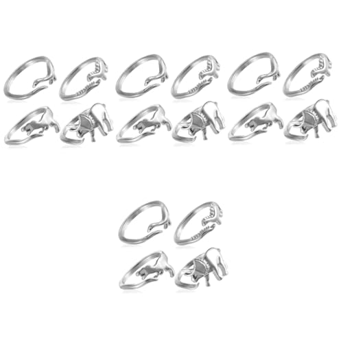 Anneau de dinosaure réglable : lot de 5 sets de bijoux fidget cool pour ados
