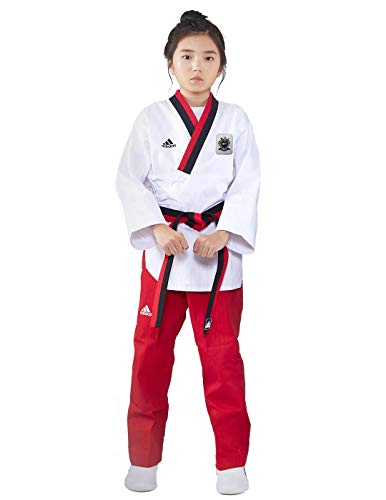 adidas Youth Taekwondo Poomsae Uniform - Female - 140 (0)