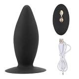 Plug anale Plug anale Butt Plug Giocattoli sessuali telecomandati Per Donne Uomini Vibratore anale 10 velocità con un forte vibratore erotico Masturbatore