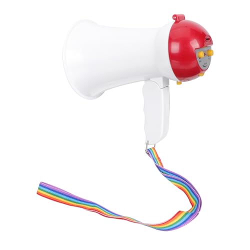 Happyyami Mini Electric Loudspeaker Speaker Handheld Amplifier Boys and Girls Megaphone Abs Plastic Multi-Function Sound Amplifier
