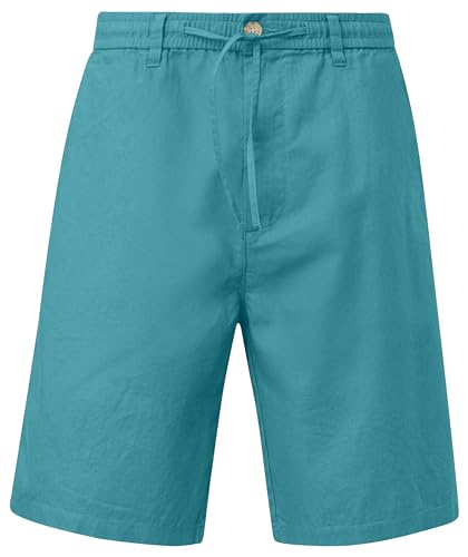 Bermudas Mezcla de Lino s.Oliver Pantalones Cortos Hombre Tallas Grandes