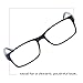 Readerest Blue Light Blocking Reading Glasses (Blue, 1.50 Magnification) Computer Eyeglasses With Thin Reflective Lens, Antiglare, Eye Strain, UV Protection, Stylish For Men And Women