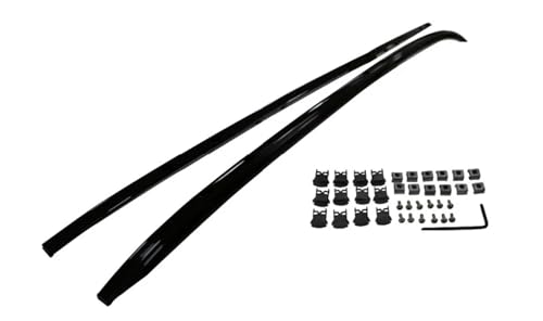 Barres de toit transversales alu pour Mazda CX9 2016-2024 noir