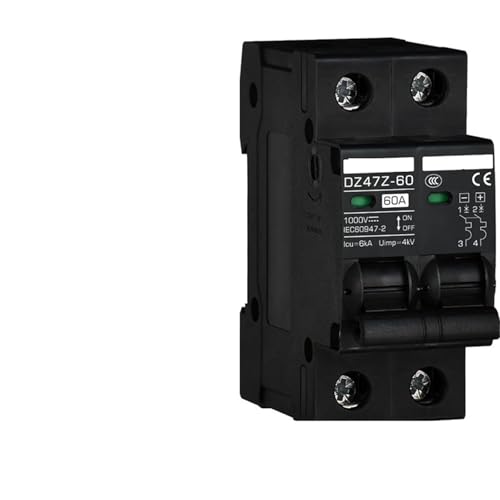Disjoncteur solaire CC 1000V 60A avec interrupteur de déconnexion