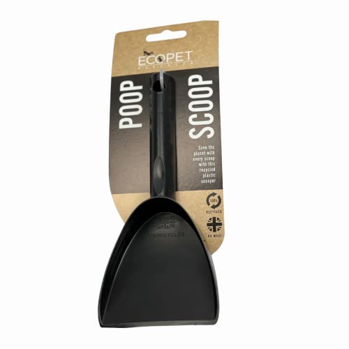 100 % recycelter Hundekotreiniger, Kotschaufel, Kotschaufel, Schaufel, 21 cm, für kleine, mittelgroße Hunde, biologisch abbaubar, für den Außenbereich, Müllsammler, tragbarer Sammler