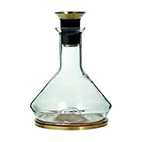 RBT Decanter with Wood Coaster and Micro-Perforated Aerator