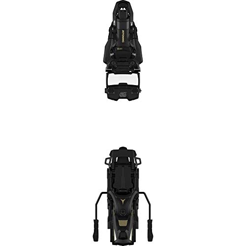 Walk To Ride Compatible (WTR) ATOMIC N Shift 13 MNC Attacchi Adulti Unisex, Nero/Gold (Nero), Taglia Unica