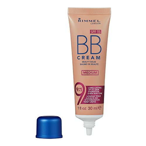 Rimmel London BB Cream 9-in-1, Medium Shade, SPF 15, 30 ml - Image 2