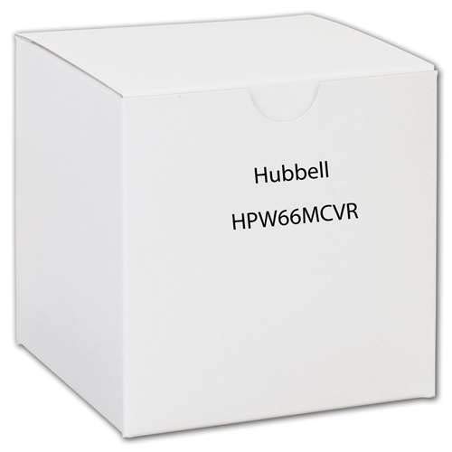 Hubbell HPW66MCVR ブロック 66M ブロックカバー クリア