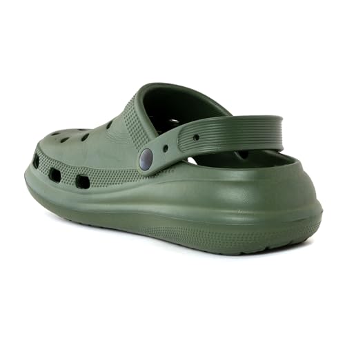 Image of Khadim's 3121131 Stylish Lightweight Flexible Durable Soft cushioned Outdoor Slip-On-Slingback Sandals | Floaters For Men