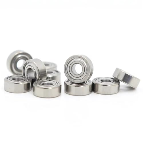 Roulements rigides à billes SMR115ZZ en acier inoxydable étanche pour modélisme 10 pièces