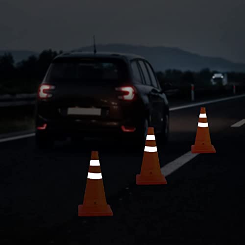 Roadhero SAFETY-F18-4 18 Inch 4 Pack Collapsible Traffic Safety Cones thumb #2