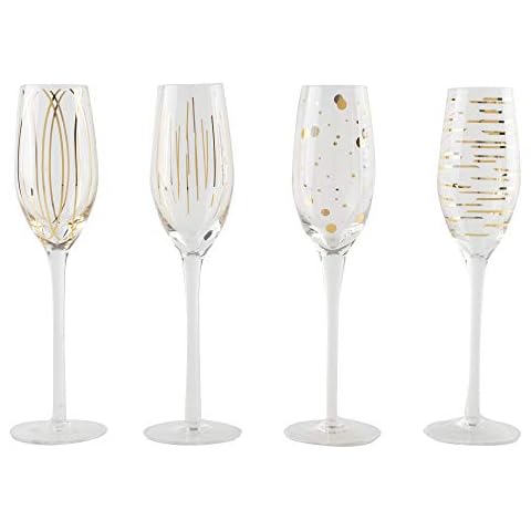Mikasa Cheers Etched Crystal Champagne Flutes Cover