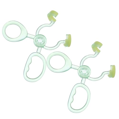 Toyvian 2 Piezas Ayuda para Lentes de Contacto Pinzas Portátiles para Lentes Invisibles Reutilizables Herramienta para Quitar para Viajes y Uso Doméstico Aplicador de Reemplazable