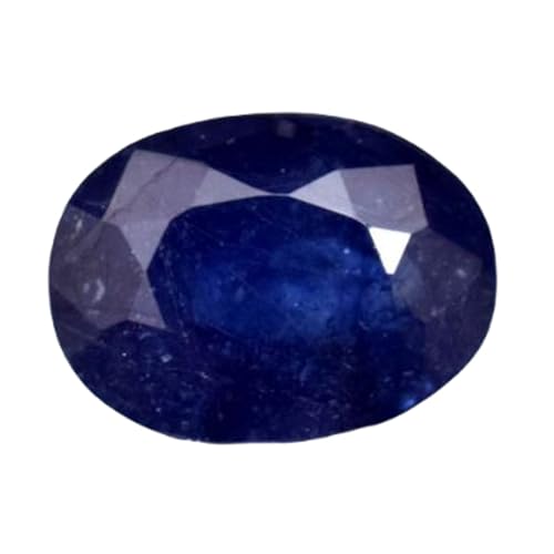 Saphir bleu pour bague et pendentif fait main, gemme ovale GH_NAT_07838 pour vos soirées