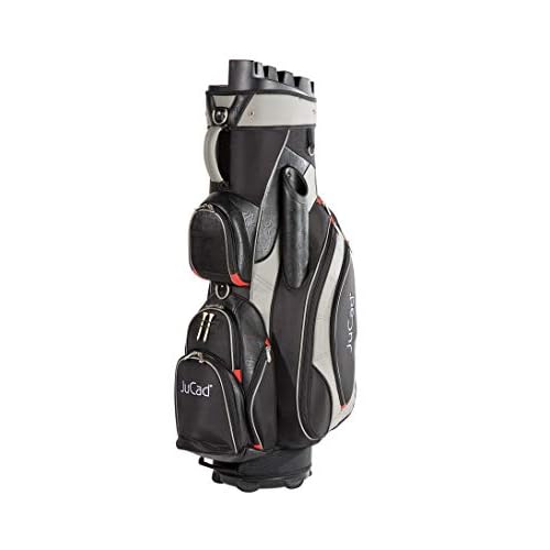 JuCad Bag Manager I Golfbag I Trolly I Golftasche I Schirmfach I Tragegriff I Farbe Schwarz-Titan