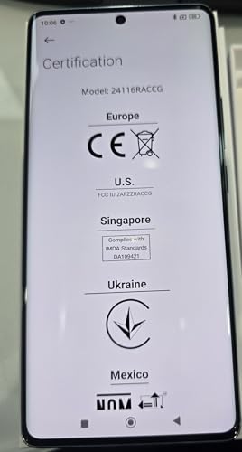 Image of Xiaomi Redmi Note 14 Pro 4G LTE (for Tmobile Mint Tello & Global) (256GB + 8GB) 6.67 inch 120Hz 200MP AI Camera Model 24116RACCG Unlocked Dual Sim (Midnight Black)