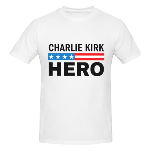 Hero Charlie Kirk Shirts Men's T Shirt4