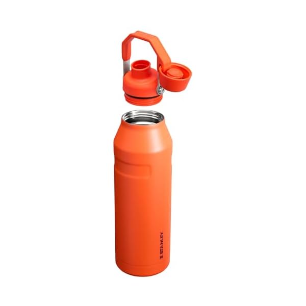 Stanley IceFlow Fast Flow Water Bottle 50 oz | Angled Spout Lid | Lightweight and Leakproof for Travel and Sports | Insulated Stainless Steel | BPA-Free | Tigerlily Plum - Image 3