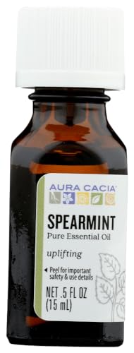 Aceite Esencial Spearmint Aura Cacia 0.5 fl oz miniatura 1