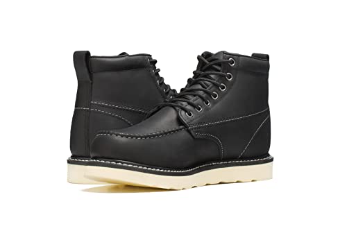 Golden Fox Work Boots 6" Men's Moc Toe Wedge Comfortable Boot for Construction3