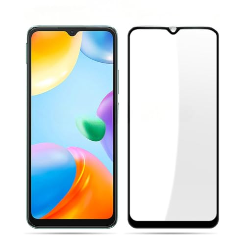 Kepuch 2 Pack Tempered Glass Screen Protector for Redmi 10C