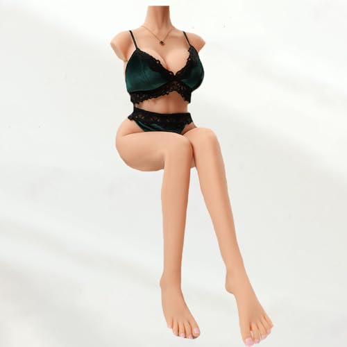 8LB Realistic Sex Doll with Leg Male Masturbator with Gel-Filled Breast Boobs TPE Solid Dolls for Sex with Pussy Vagina Anus Real Doll for Men Adult Sex Love Doll Male Sex Toy