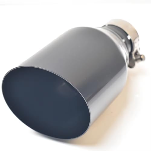 Punta de escape para coche de acero inoxidable con corte de barra protector 5