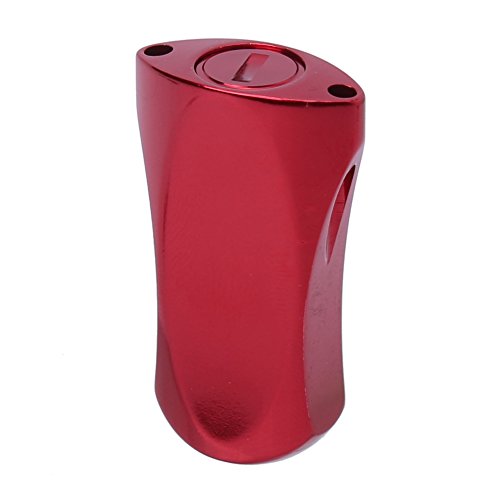 Dioche Reel Knob Replacement, Lightlight Full Metal Power Handle Knob Replacement for /Daiwa Reel (4 Colors)(Red)