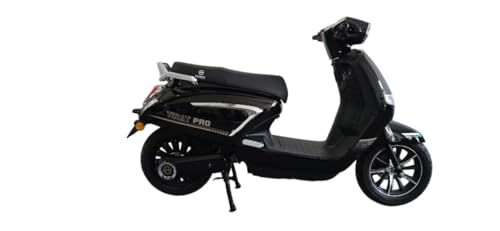 Image of Virat Pro Electric Scooter, Non RTO, 70-150 km Range Per Charge, Fast Charging (Black)