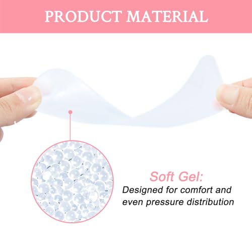 Plantillas SOPROM para Tacones Altos Gel Transparentes Medianas miniatura 2