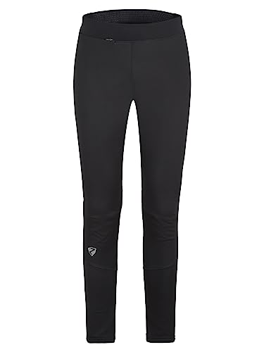 Pantalon de ski de fond femme softshell élastique noir Ziener Nura