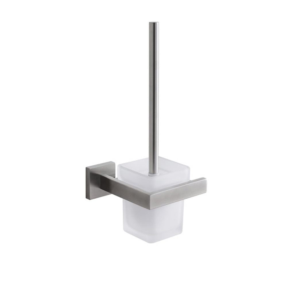 Distributeur de savon et porte-serviettes inox 304 gris anti-traces