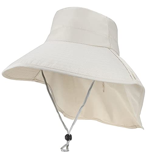 Sombrero de verano para mujer con ala ancha y protección UV miniatura 7