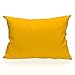 Soleil d'ocre Amerikanischer Kissenbezug 50x70 cm Baumwolle Uni gelb
