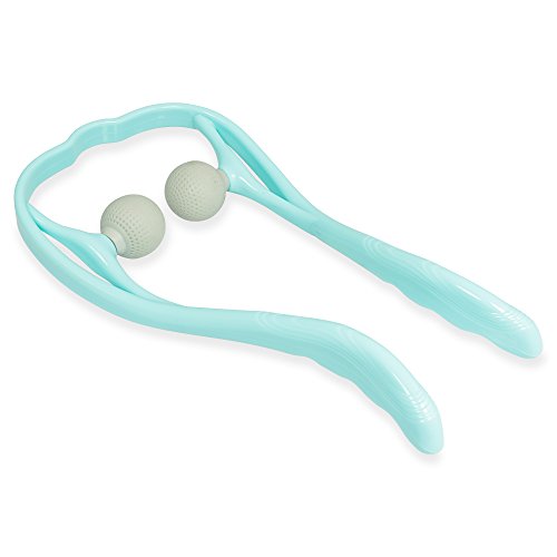 Preisvergleich Produktbild Nackenmassagegerät Triggerpunkt Massagegerät Massagestab Nacken Triggerpunktmassage (Türkis)