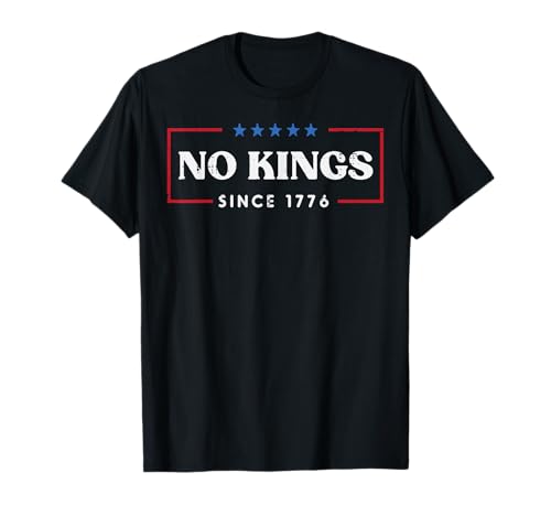 Resist Protest No Kings Since 1776 Minimal Men Women Kids T-Shirt