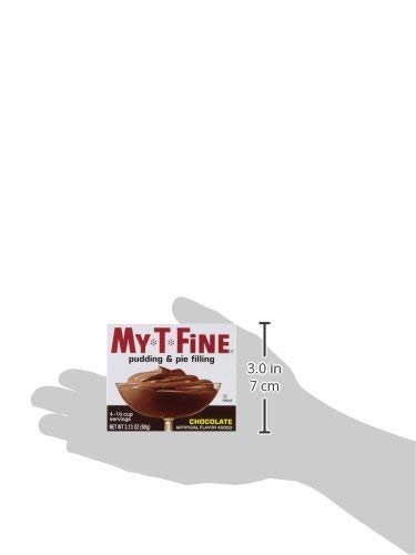 My-T-Fine Pudding and Pie Filling Chocolate, 3.13 OZ, 1 CT
