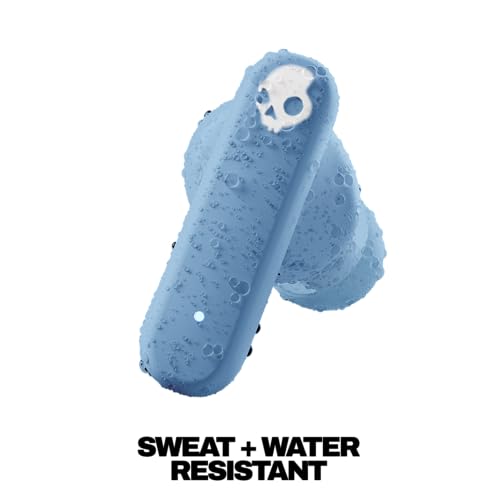 Image of Skullcandy Smokin' Buds Wireless Noise Isolating Earbuds - Preppy Blue