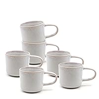 salt&pepper Relic Mugs 350mL - Set of 6 - Mist - Coffee Mug Sets Coffee Mugs House Warming Gifts
