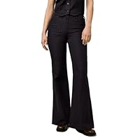 Wrangler Women/'s 70s Flare Pants, Mahogany, 27W x 32L