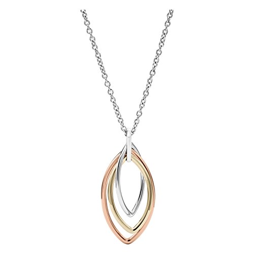 Fossil Halskette Für Frauen, Länge: 17,7 Cm + 19 Cm Gold, Rose Gold,...