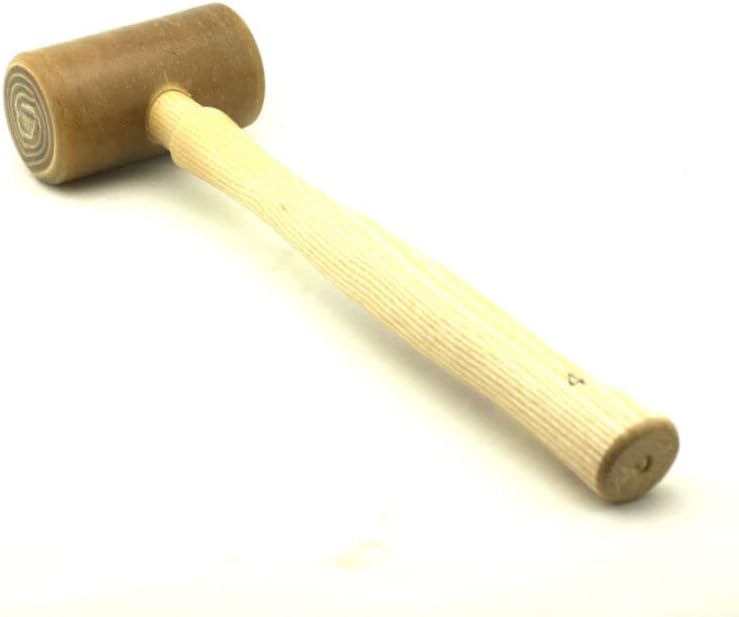 BAIJAC Replacemelt for C.S. Osborne Rawhide Mallet #196-4 Solid Head Hammer 2" Diameter