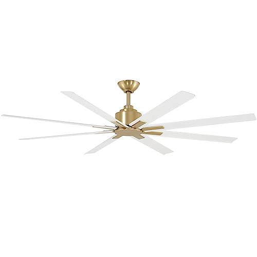 MINKA-AIRE F896-65-SBR/WHF Xtreme H2O 65 Inch DC Motor Outdoor Ceiling