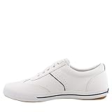 Keds Courty Core Lace Up, Sneaker Womens, White Leather, 5.5 Medium