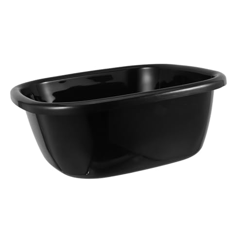 ERINGOGO Plastic Bucket Wash Basin Square Tub for Laundry Dishes Pitcher Set Easy to Carry for Home Travel