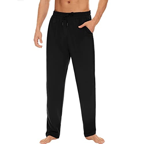 Image of KART BLACK Plus Size Track Pants for Men | Plain Track Pant | Casual Fit Comfortable Track Pant (Pack of 1)