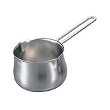 ZUNOXAZ Edelstahl Schmelztopf mit Hitzeschutzgriff Vielseitiger Butter Käse Schokolade...