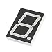 NEW LON0167 Common Anode 1 Bit 7 Segment Red LED Display Digital Tube 56x38x10mm(Gemeinsame Anode 1 7 - Segment - rote LED - Anzeige - Digitalrohr 56x38x10mm